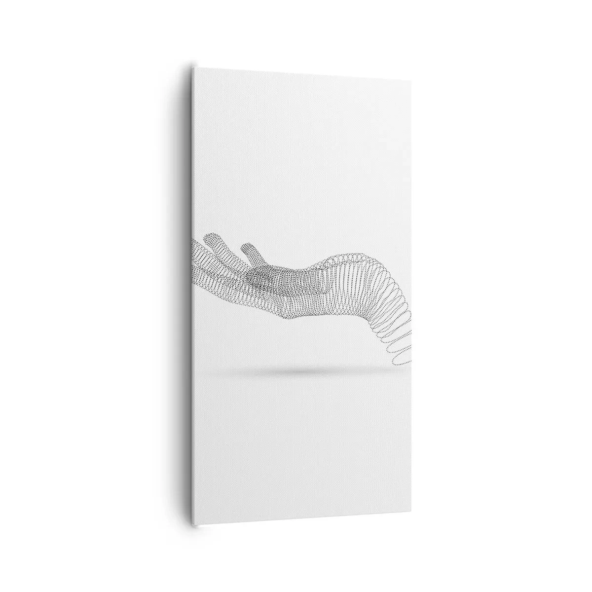 Obraz na płótnie - Sprężysta dłoń - 65x120 cm