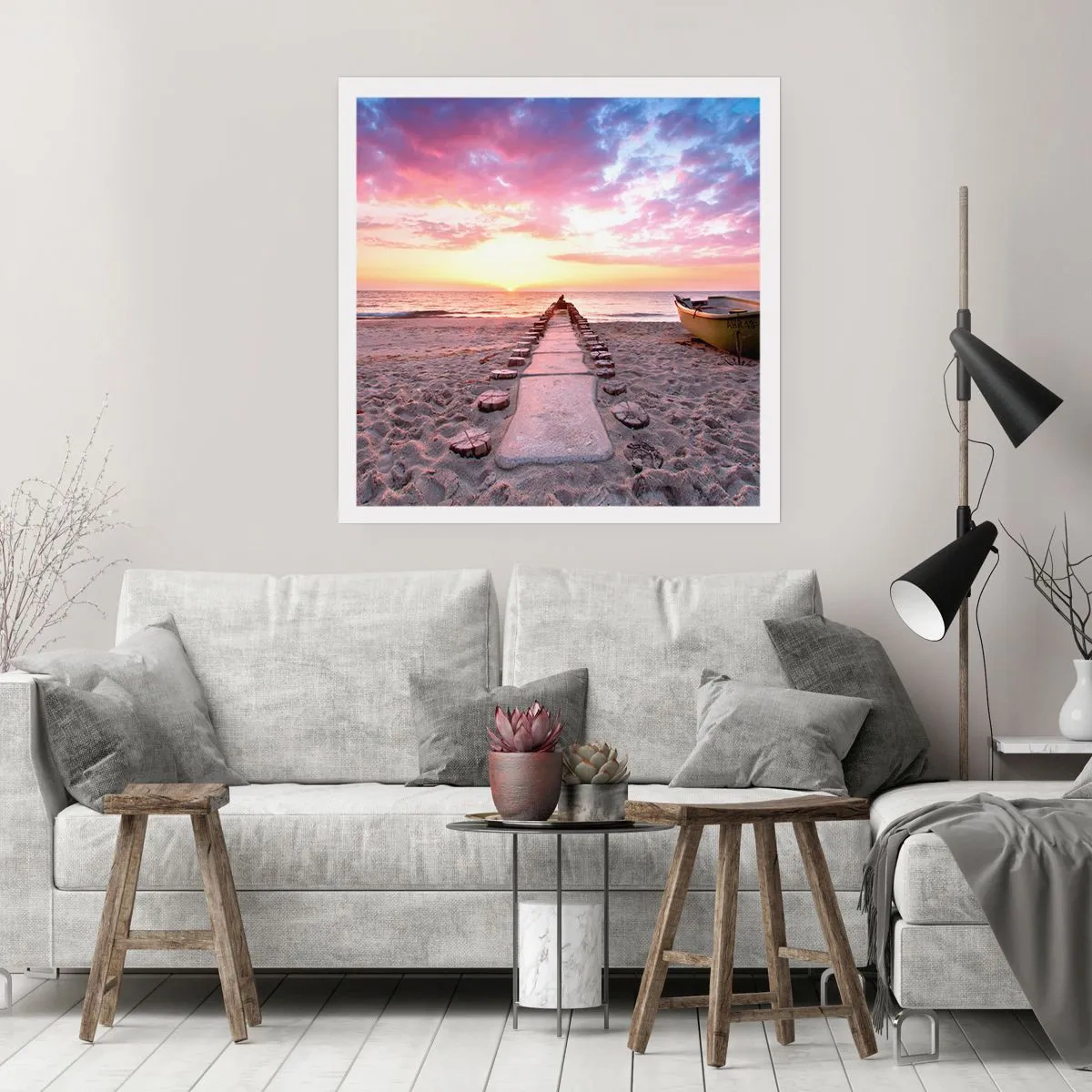 Plakat - Chwila głębokiego przeżycia - 40x40 cm