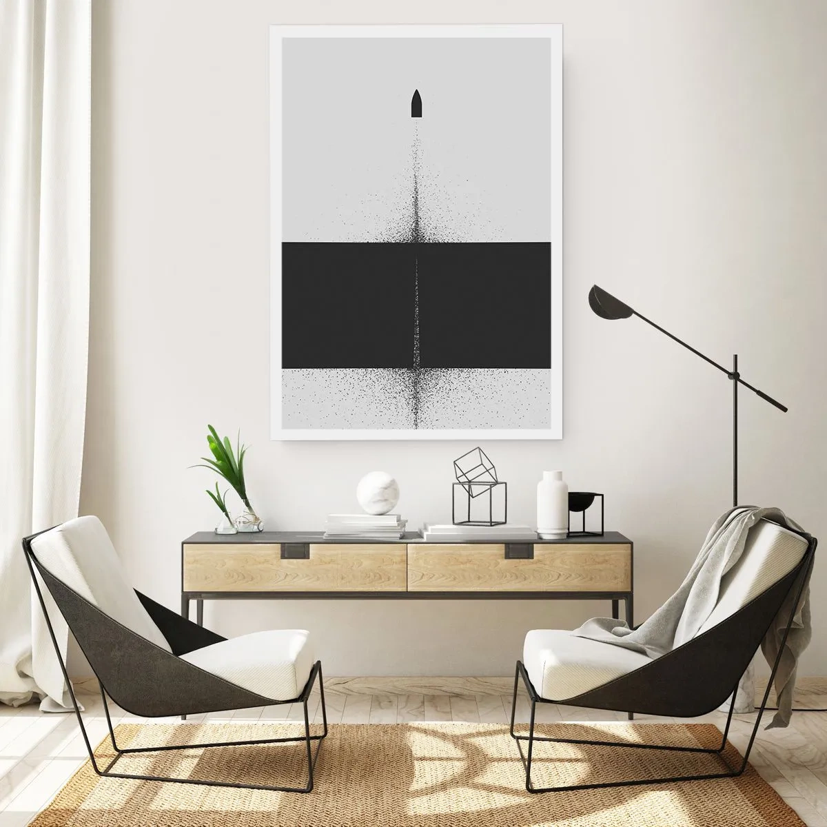Plakat - Prosto do celu - 30x40 cm