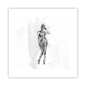Plakat - Studium ideału kobiecości - 30x30 cm