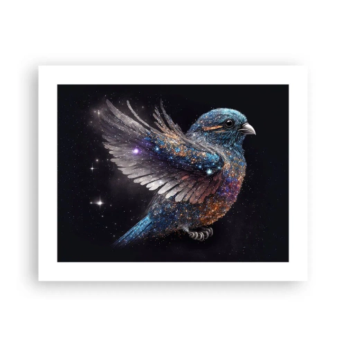 Plakat - Diamentowy wróbel - 50x40 cm
