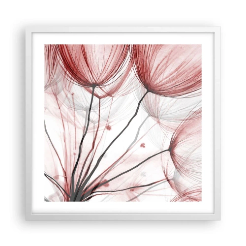 Plakat w białej ramie - Przed odlotem - 50x50 cm