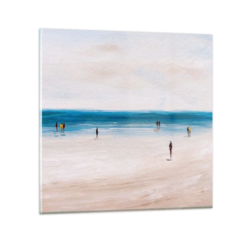 Obraz na szkle - Naturalna potrzeba - 50x50 cm