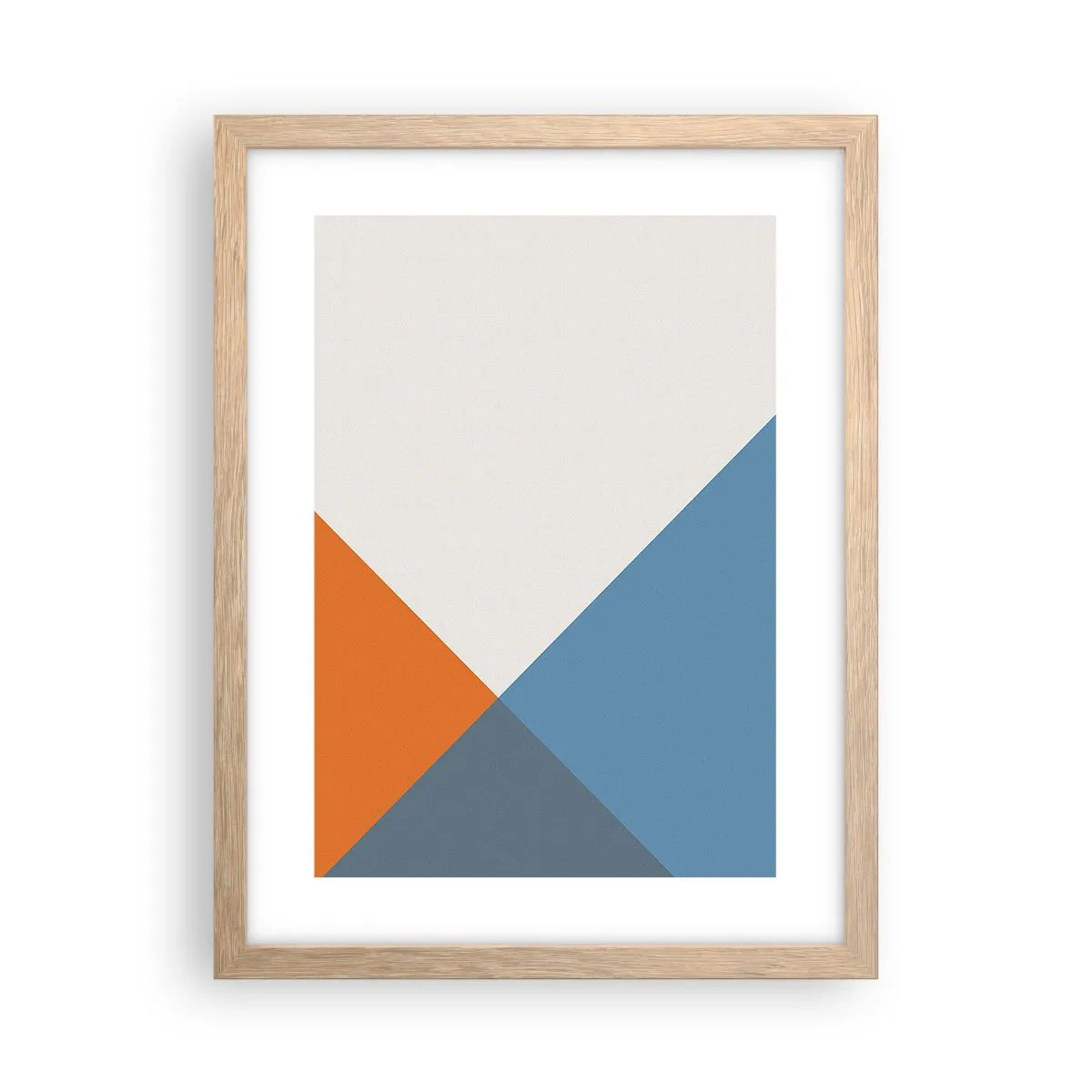 Plakat w ramie jasny dąb - Pod kątem… - 30x40 cm