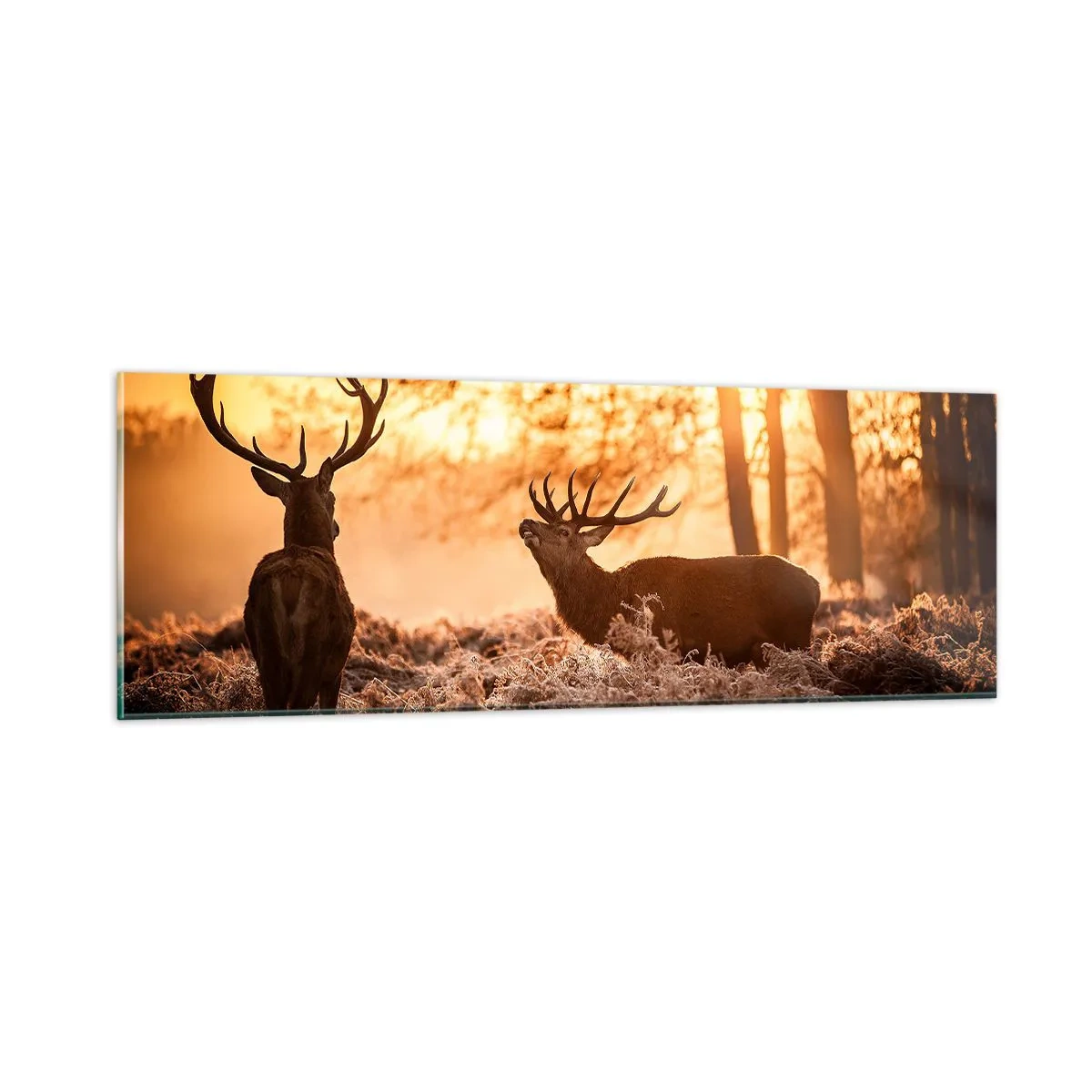 Obraz na szkle - Marzenie myśliwego - 90x30 cm