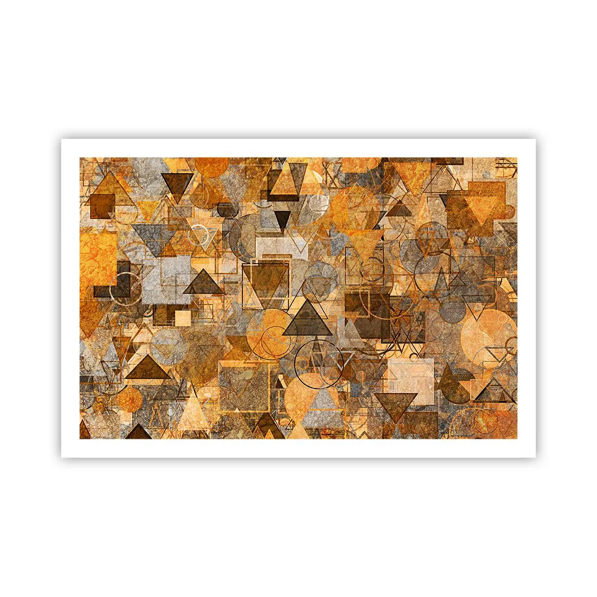 Plakat - Świat ujęty w formę - 91x61 cm