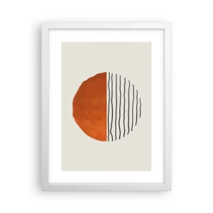 Plakat w białej ramie - W japońskim klimacie - 30x40 cm