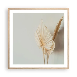 Plakat w ramie jasny dąb - Gdy potrzebne ukojenie - 60x60 cm