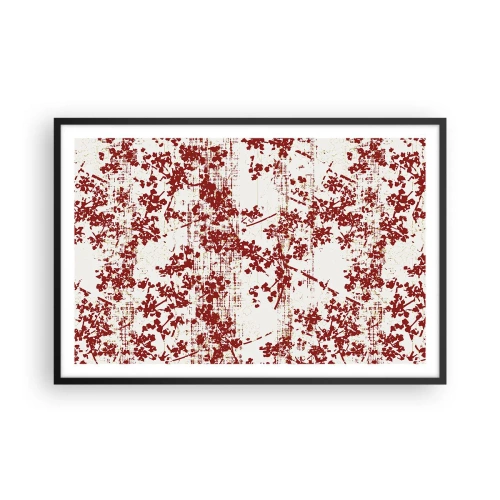 Plakat w czarnej ramie - Jak dawny perkalik - 91x61 cm