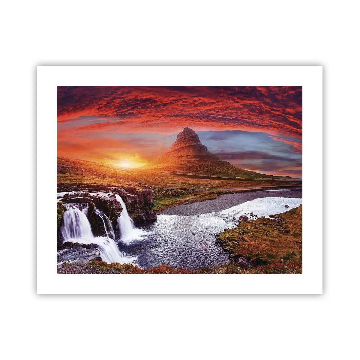 Plakat - Widok Śródziemia - 50x40 cm