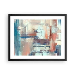 Plakat w czarnej ramie - Dotrzeć do światła - 50x40 cm