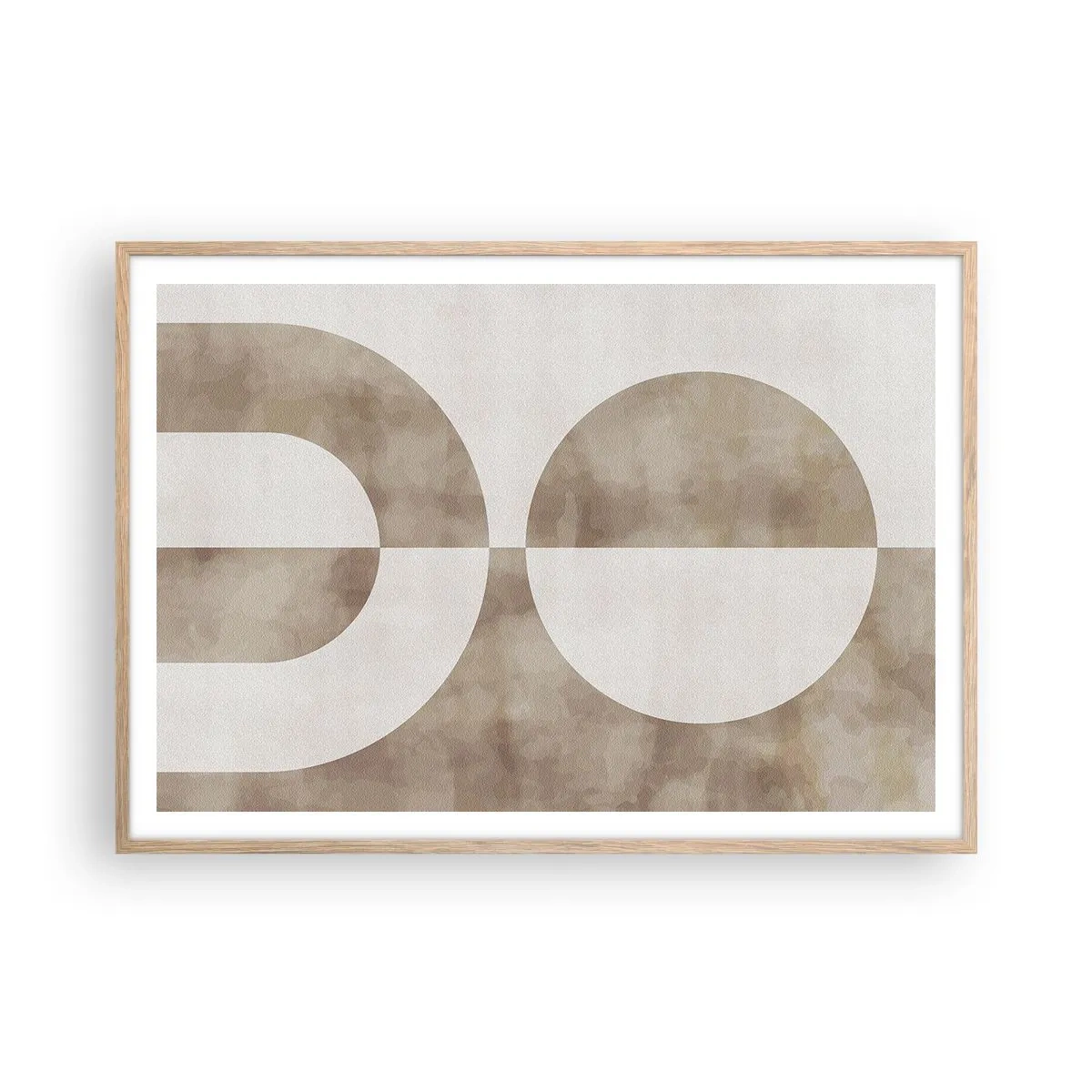 Plakat w ramie jasny dąb - Podobieństwa i różnice - 100x70 cm