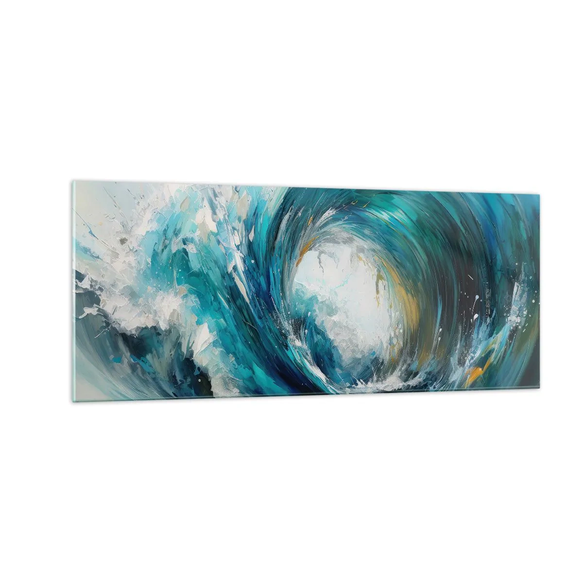 Obraz na szkle - Morski portal - 100x40 cm