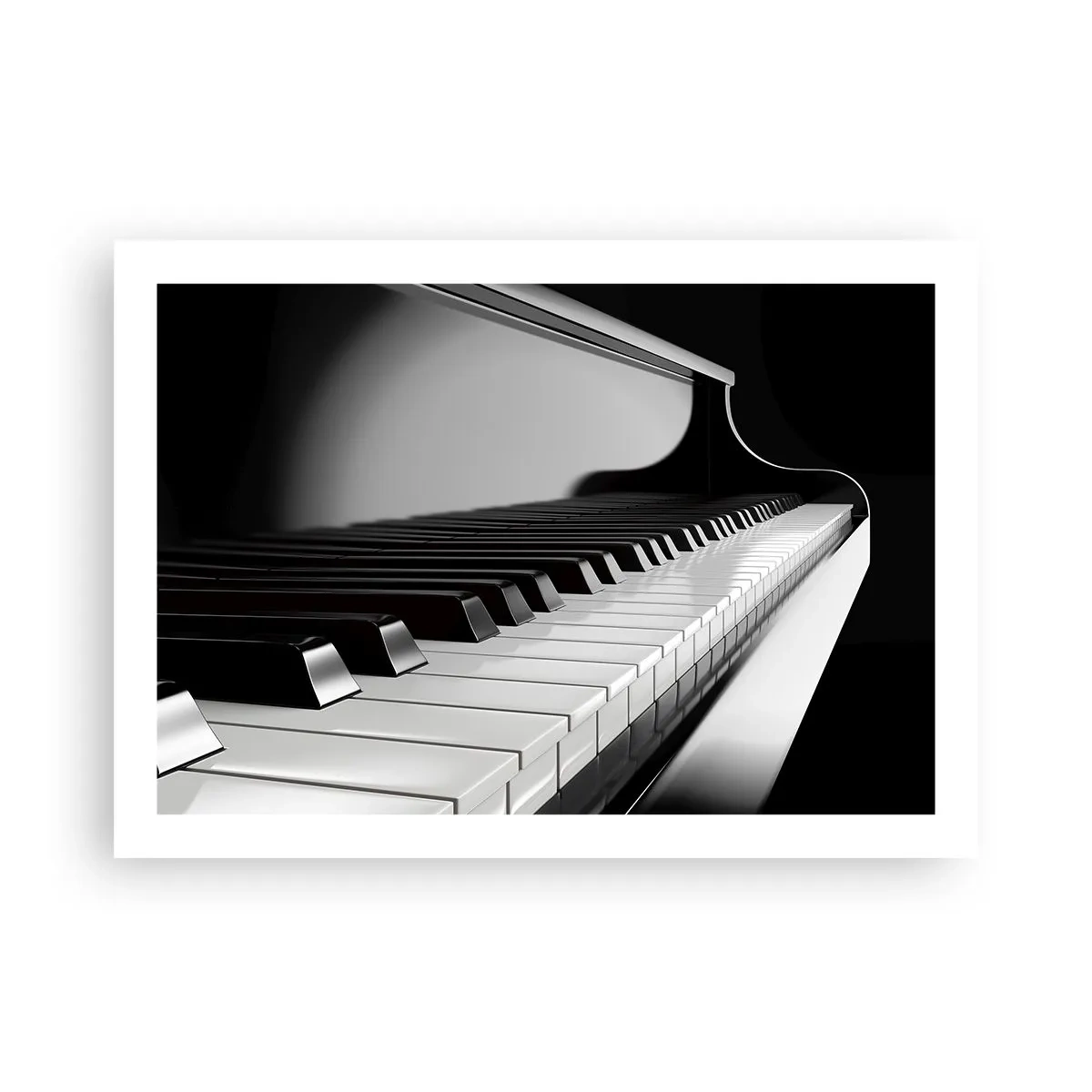 Plakat - Harmonia kształtów i barw - 70x50 cm