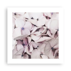 Plakat - W powodzi kwiatów - 40x40 cm