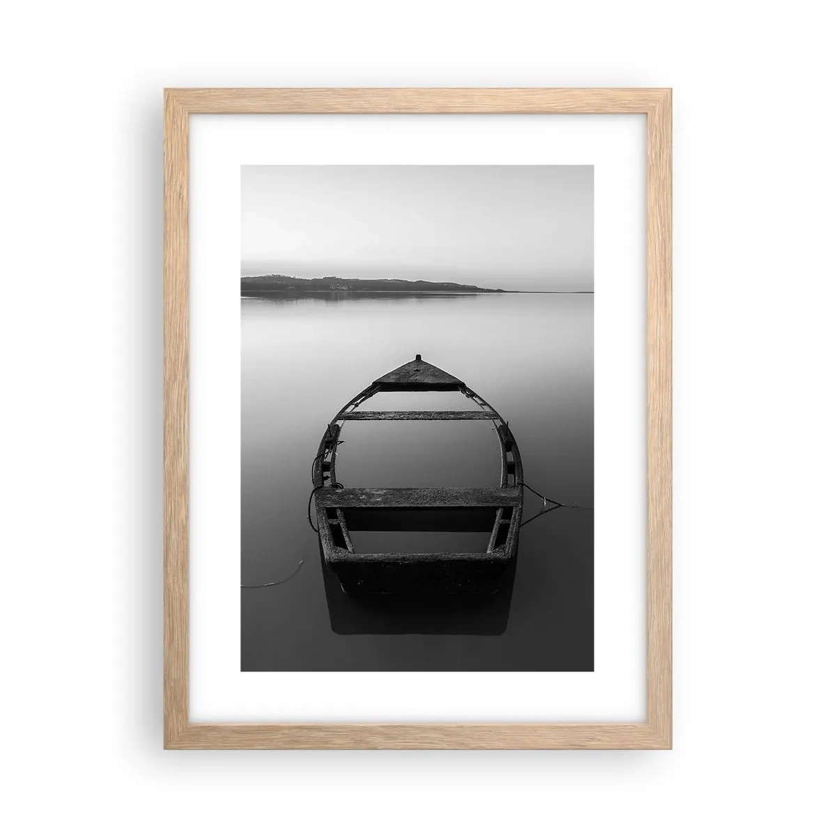Plakat w ramie jasny dąb - Tęsknota i melancholia - 30x40 cm