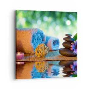 Obraz na płótnie - Czas dla ciała - 30x30 cm