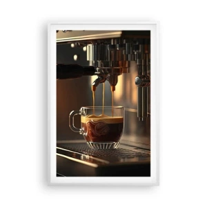 Plakat w białej ramie - Zmysłowa mikstura - 61x91 cm
