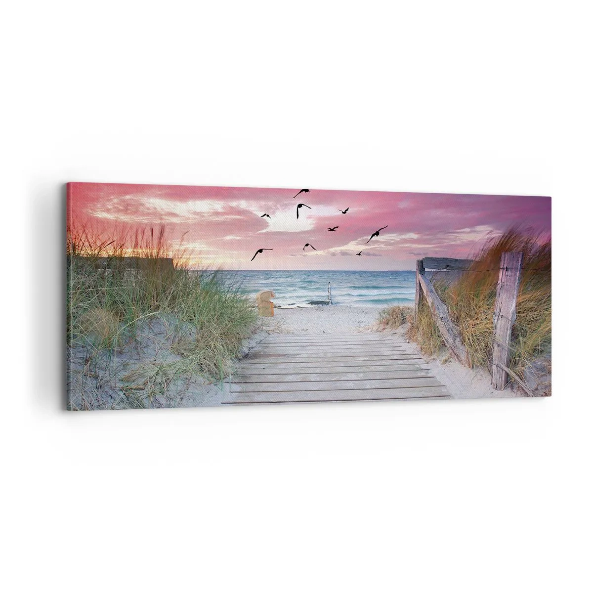 Obraz na płótnie - Bałtycka impresja - 100x40 cm