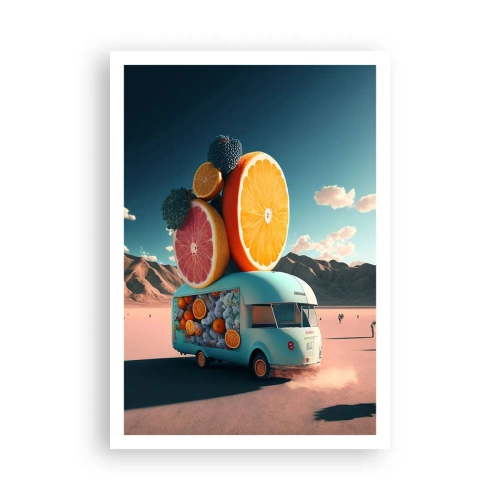 Plakat - Smak wakacji - 70x100 cm