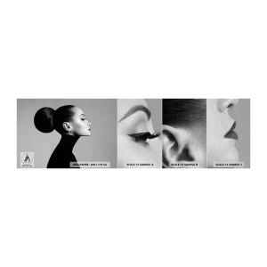 Fototapeta Próbka Premium Sand - Współczesna Nefretete - Kobieta, Fryzura, Modelka - 100x30 cm