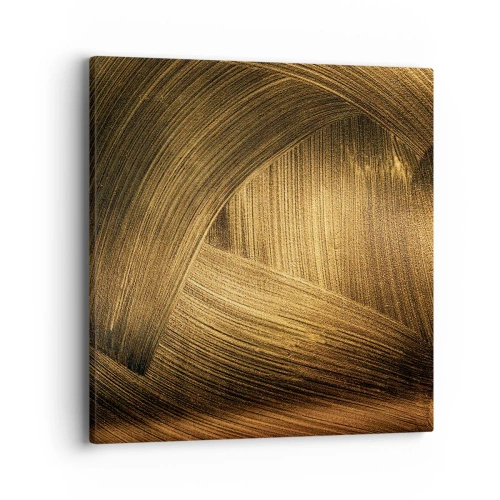 Obraz na płótnie - W złotym labiryncie - 40x40 cm