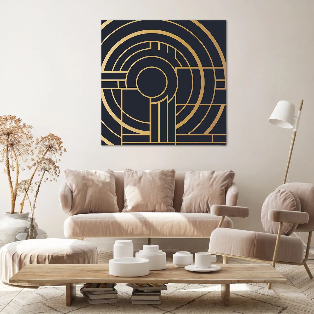 Obraz na płótnie - Obroty rzeczy - 60x60 cm