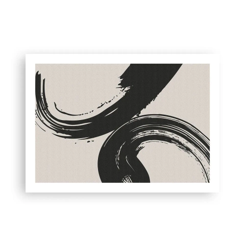 Plakat - Zamaszyście i koliście - 70x50 cm