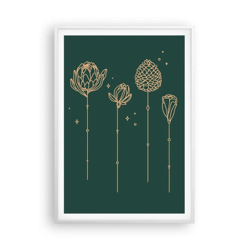 Plakat w białej ramie - Rodzina ZIÓŁkowskich - 70x100 cm