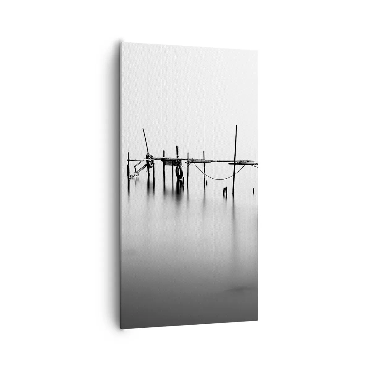 Obraz na płótnie - A jeśli świata nie ma? - 65x120 cm