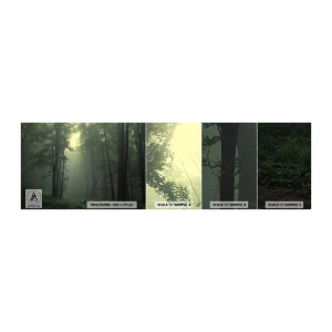 Fototapeta Próbka Samoprzylepna Deluxe Sticker - Zanim się obudzi - Krajobraz, Las, Natura - 100x30 cm