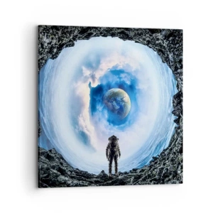 Obraz na płótnie - Już niedaleko do domu - 70x70 cm