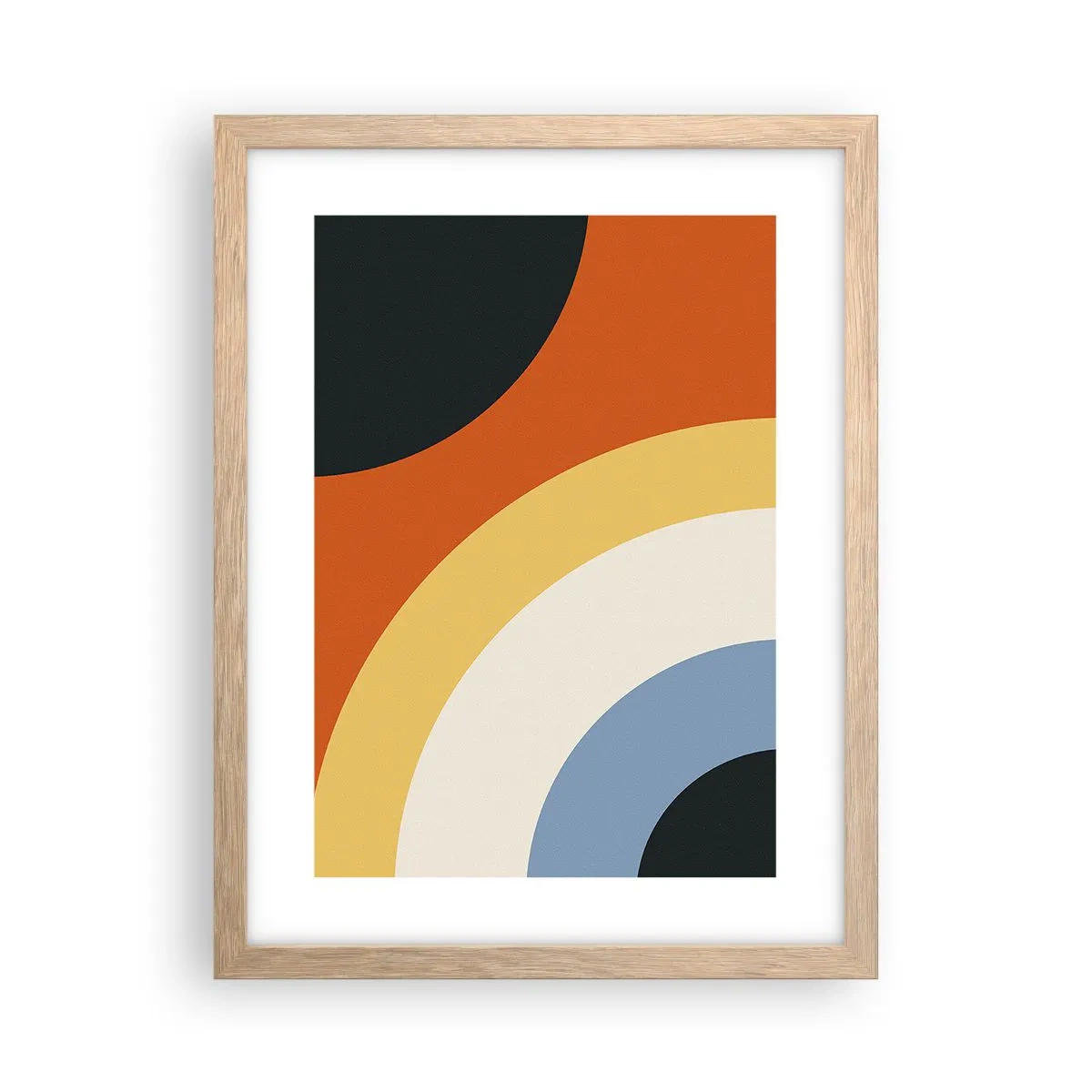 Plakat w ramie jasny dąb - Ku sobie - 30x40 cm