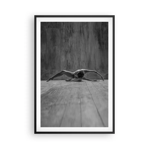 Plakat w czarnej ramie - Symetria odnaleziona - 61x91 cm