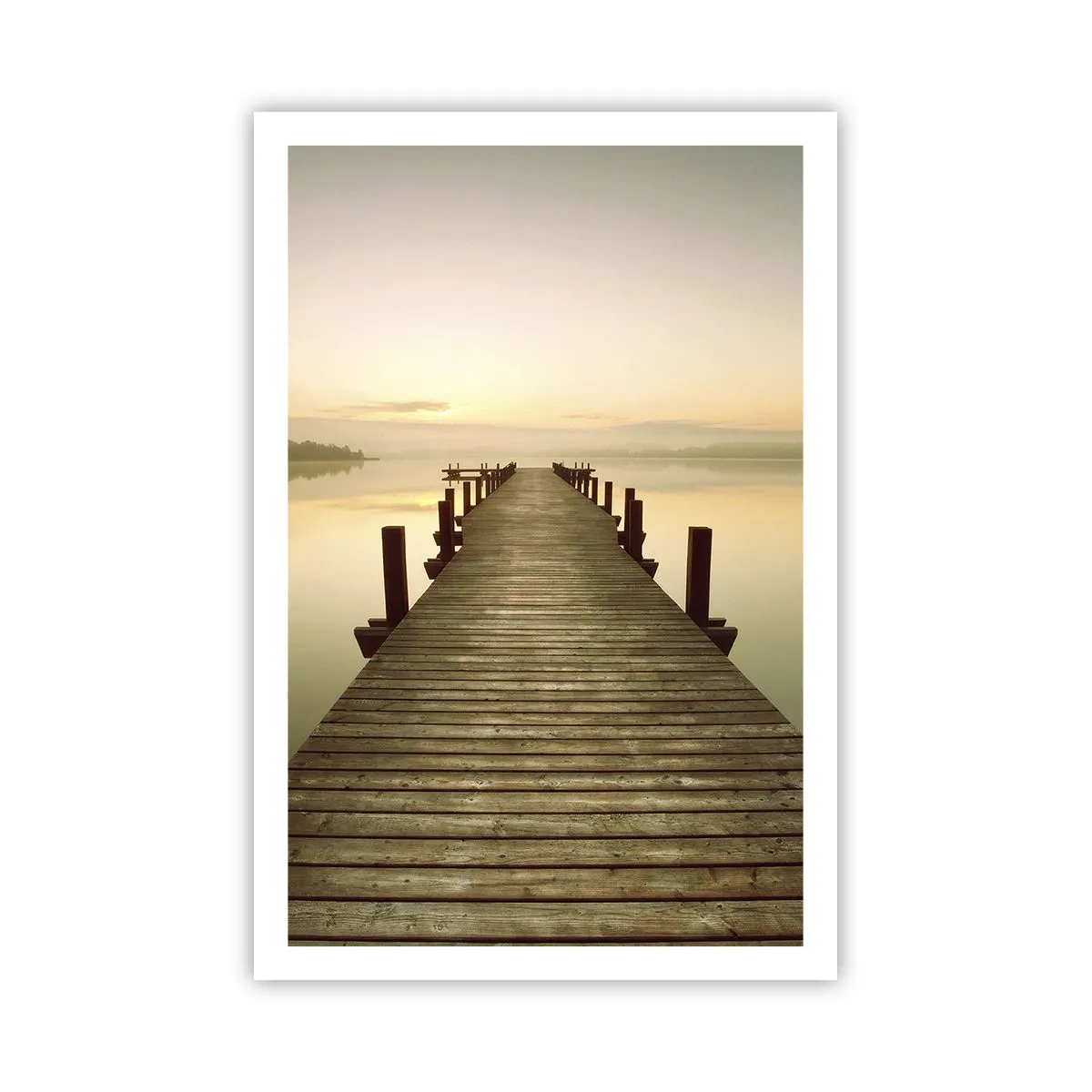 Plakat - Przedświt, świtanie, światło - 61x91 cm