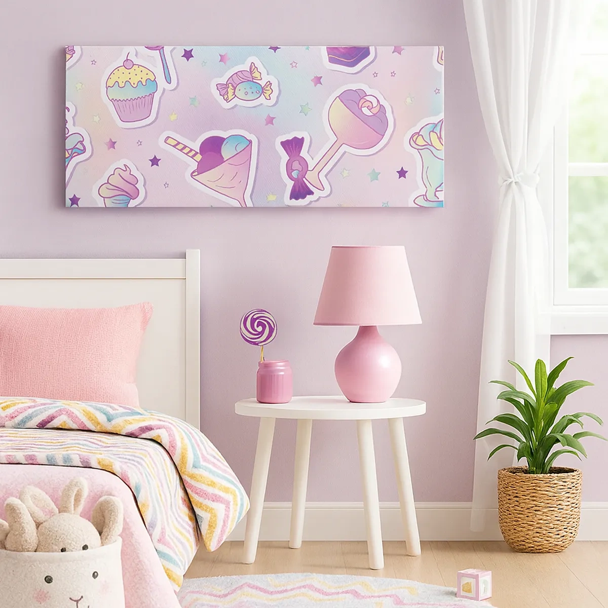 Obraz na płótnie - Żeby codziennie były urodziny - 30x30 cm