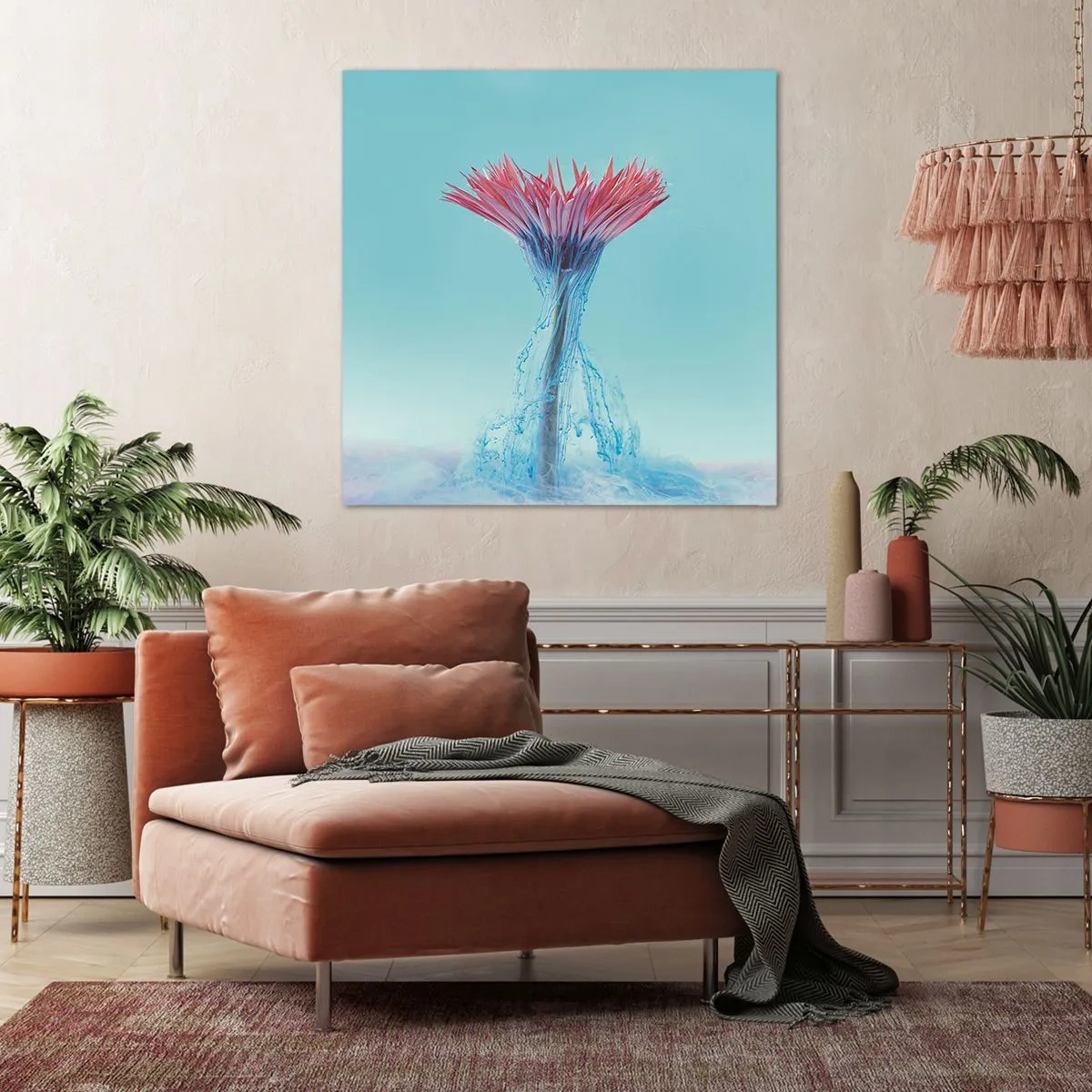 Obraz na płótnie - W ożywczym objęciu - 50x50 cm