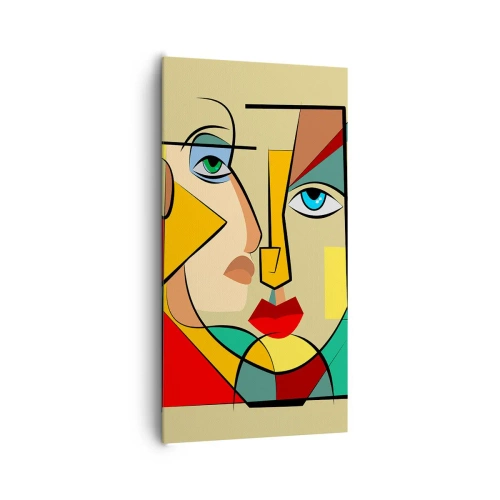 Obraz na płótnie - Dobrana para - 65x120 cm
