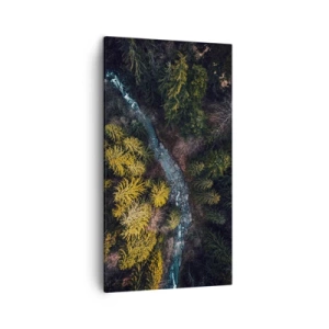 Obraz na płótnie - Szybko, coraz szybciej - 45x80 cm