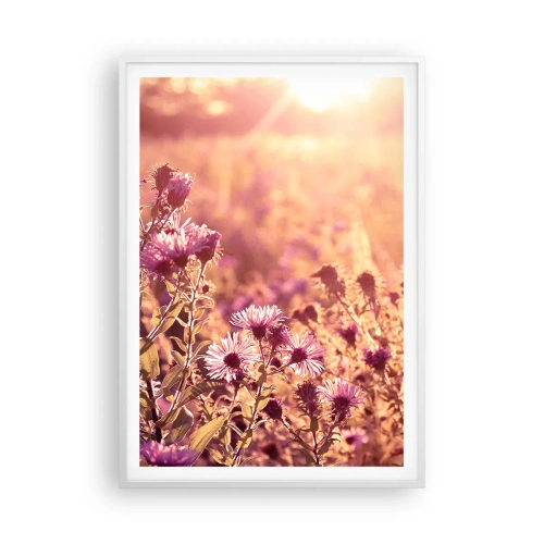 Plakat w białej ramie - Przed odejściem lata - 70x100 cm