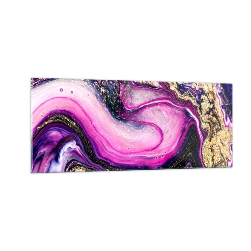 Obraz na szkle - Chwila za kulisami - 100x40 cm