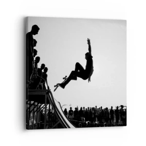 Obraz na płótnie - Bohaterowie i widzowie - 40x40 cm