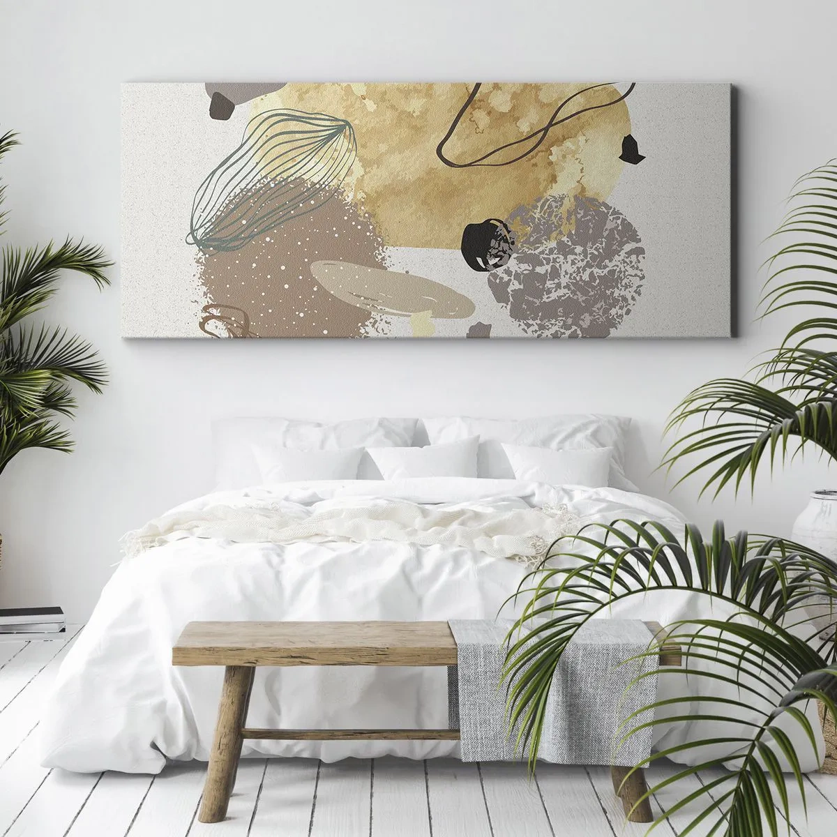 Obraz na płótnie - Plumkologia stosowana - 100x40 cm