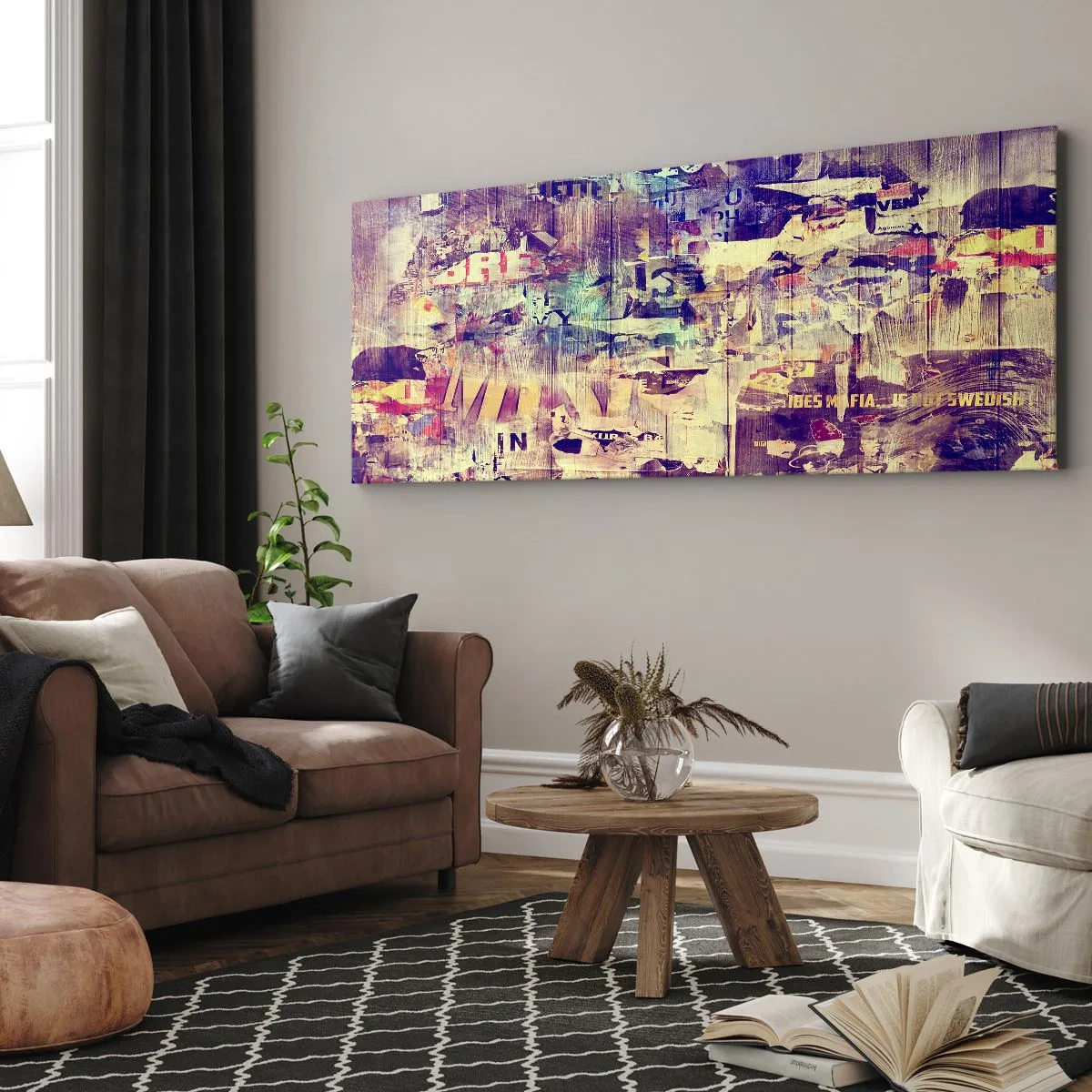 Obraz na płótnie - I tyle zostanie - 100x40 cm