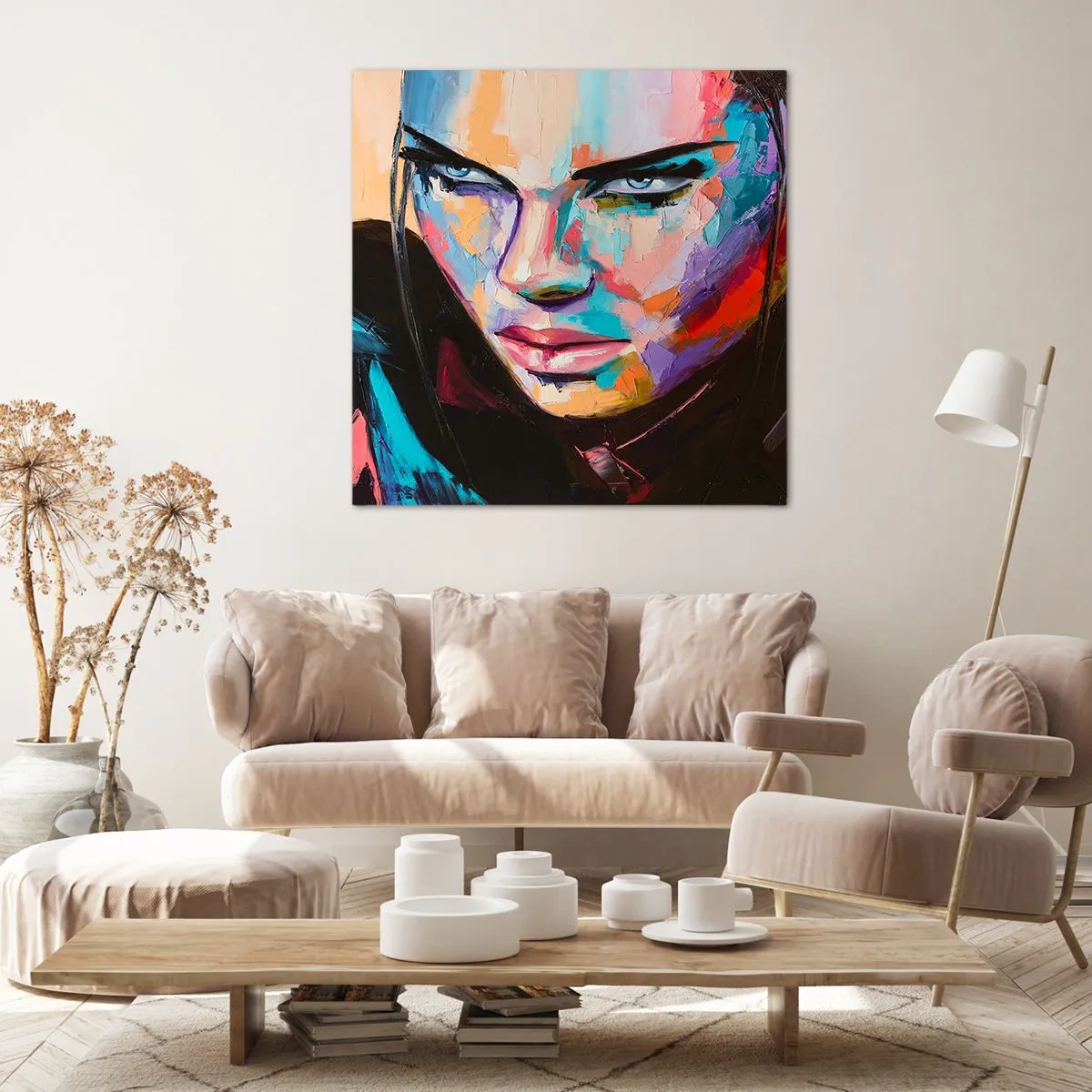 Obraz na płótnie - Dzikość serca - 50x50 cm