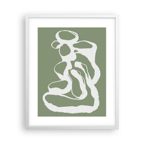 Plakat w białej ramie - Wołanie przestrzeni - 40x50 cm
