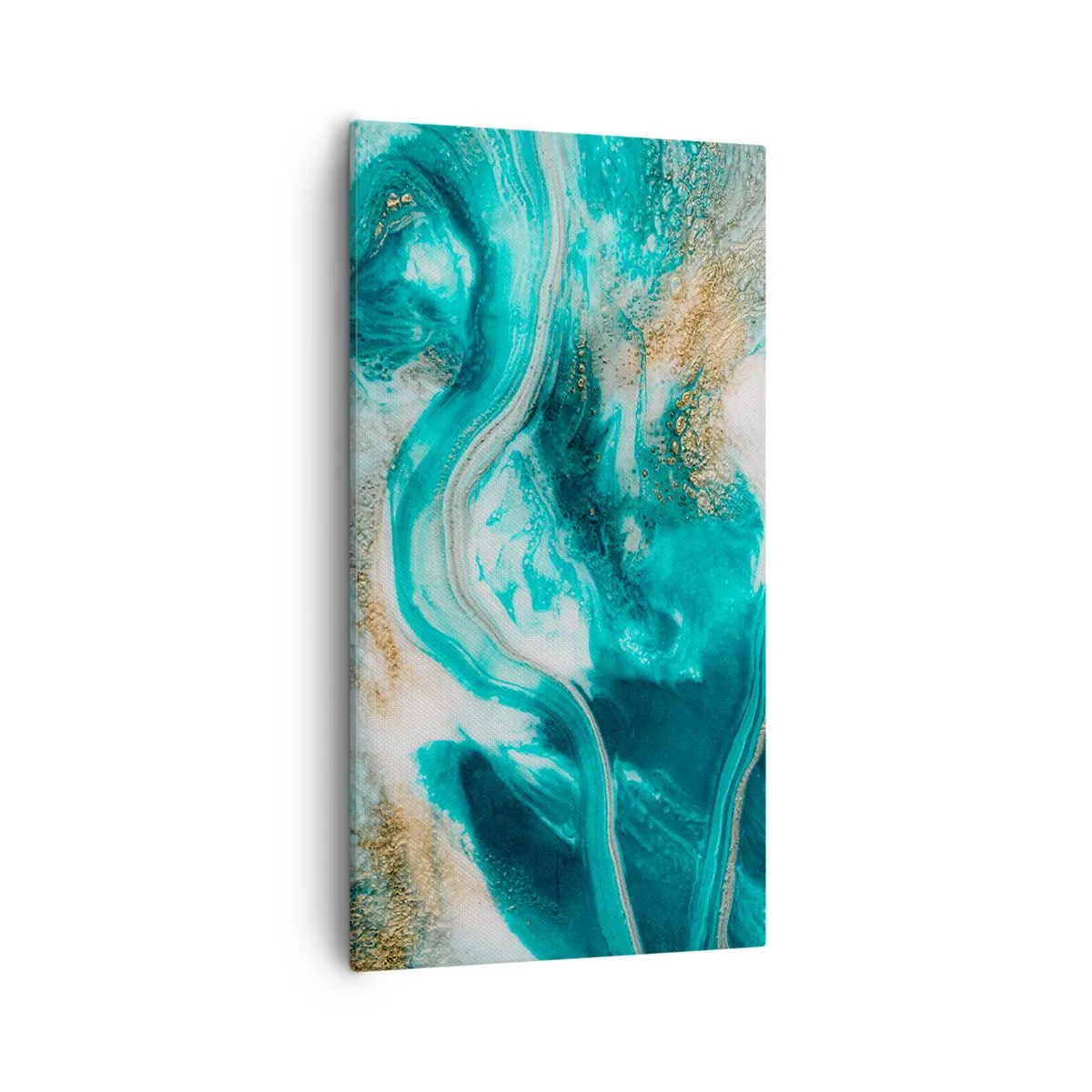 Obraz na płótnie - Rzeka złota - 55x100 cm