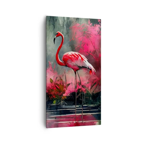 Obraz na płótnie - Lekcja naturalnego wdzięku - 55x100 cm