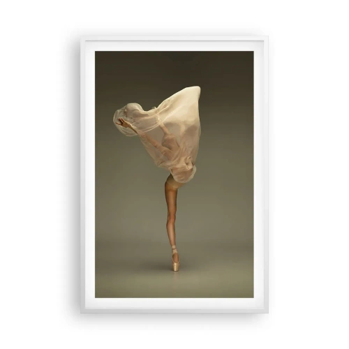 Plakat w białej ramie - Zaraz wzleci - 61x91 cm