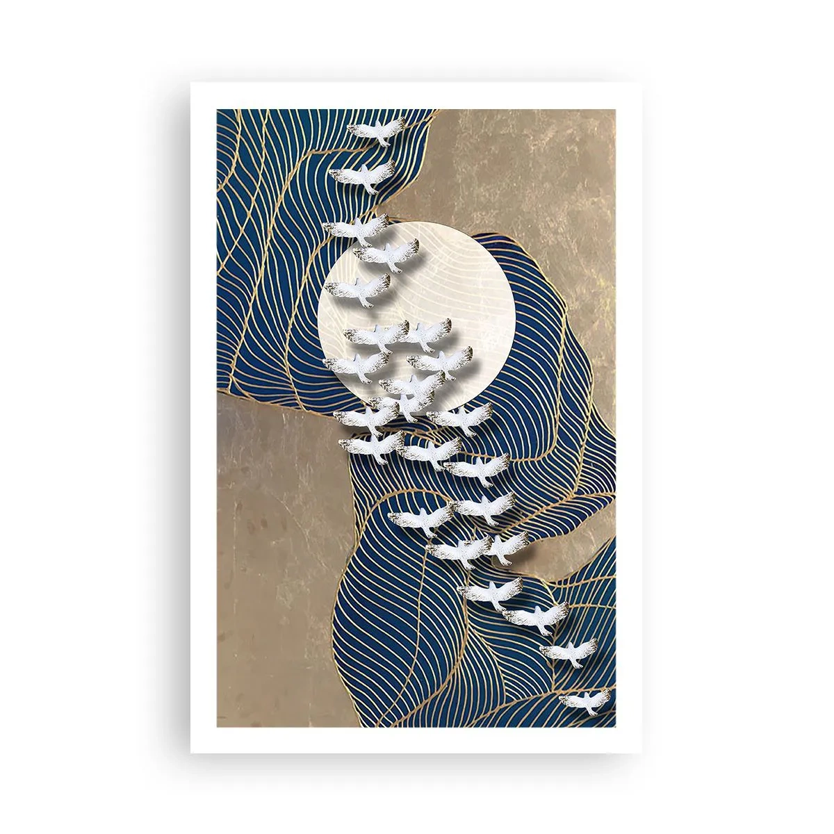 Plakat - Wolność, wędrówka, wspólnota - 61x91 cm